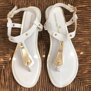 Montego Bay Club White Sandals